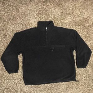 Black quarter zip